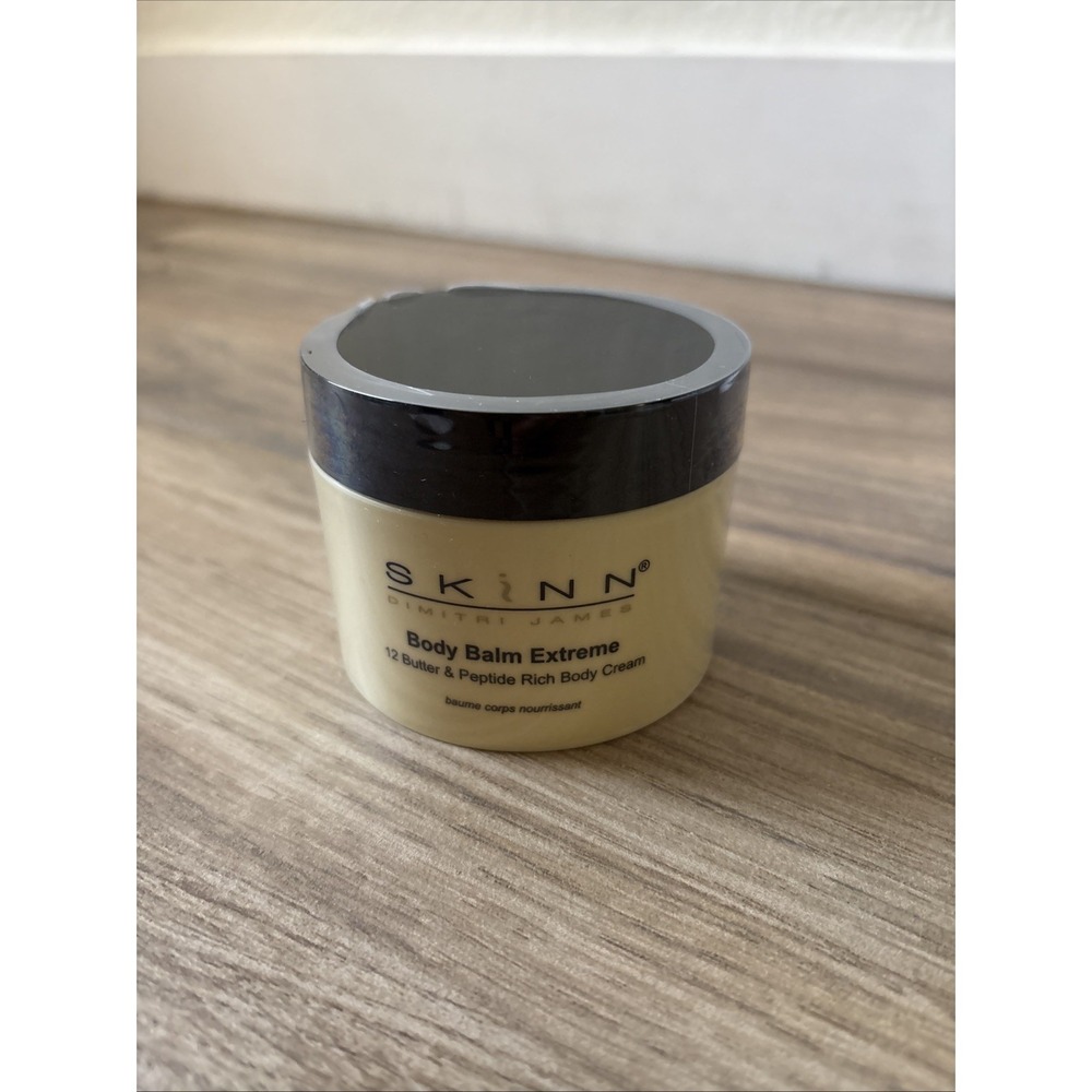 SKINN Body Balm Extreme 12 Butter & Peptide Rich Body Cream 4oz Dimitri James